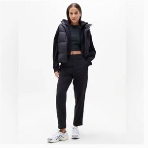 Athleta Brooklyn Lined Mid Rise Pant Black size 8P